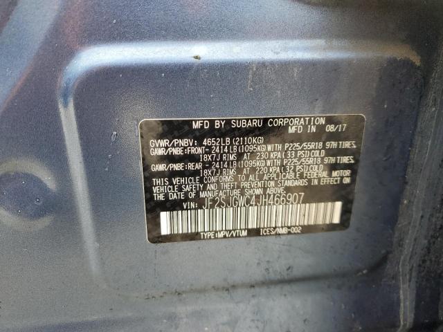2018 SUBARU FORESTER 2 - JF2SJGWC4JH466907