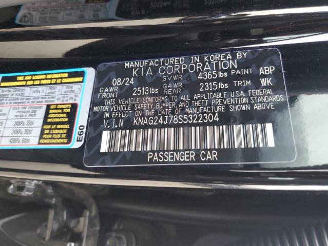 2025 KIA K5 LXS - KNAG24J78S5322304