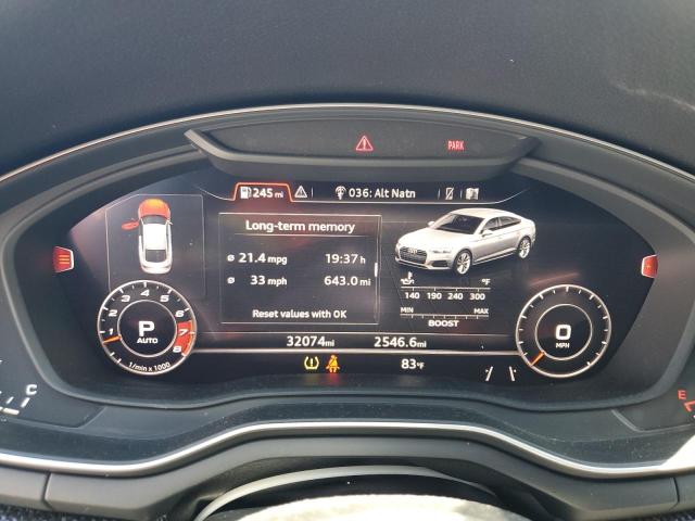 2019 AUDI S5 PRESTIG WAUC4CF55KA005582