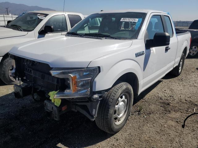 FORD F150 SUPER 2019 white  gas 1FTEX1CB2KKD27902 photo #1