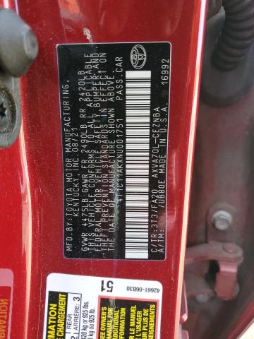 2022 TOYOTA CAMRY LE - 4T1C11AKXNU001751
