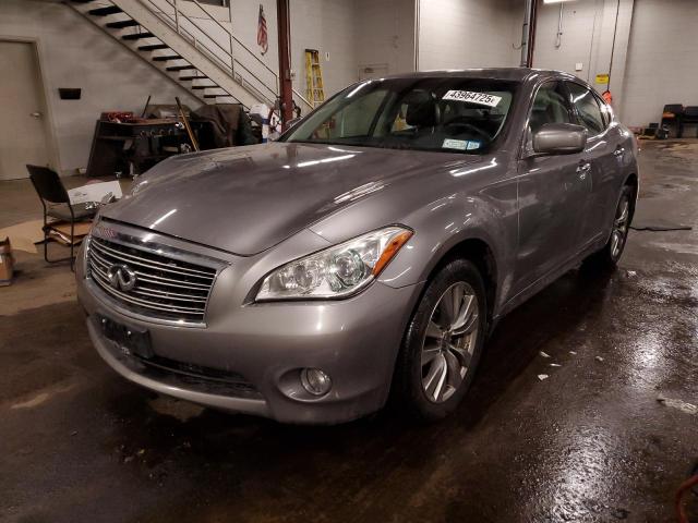 INFINITI M37 X 2011 gray  gas JN1BY1AR1BM376791 photo #1