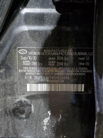 2020 HYUNDAI ELANTRA SE - 5NPD84LF4LH626644