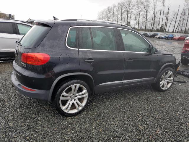 VOLKSWAGEN TIGUAN S 2013 black  gas WVGBV7AX9DW525667 photo #4