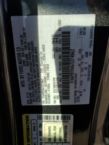 2016 FORD MUSTANG - 1FA6P8TH6G5274862