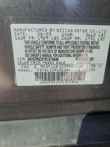 2023 NISSAN KICKS SV - 3N1CP5CV1PL574846