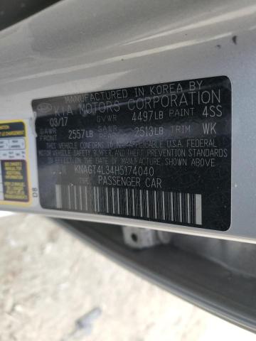 2017 KIA OPTIMA LX - KNAGT4L34H5174040