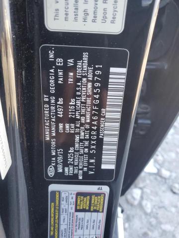 2015 KIA OPTIMA SX - 5XXGR4A67FG459791