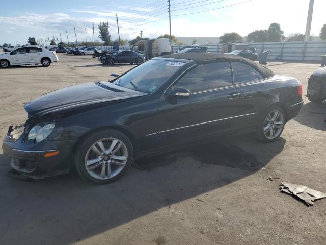 MERCEDES-BENZ CLK 350 2008 black converti gas WDBTK56F68T094524 photo #1