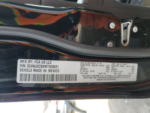 2021 JEEP COMPASS LI - 3C4NJDCBXMT550631