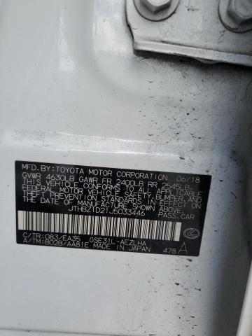 2018 LEXUS IS 350 JTHBZ1D21J5033446