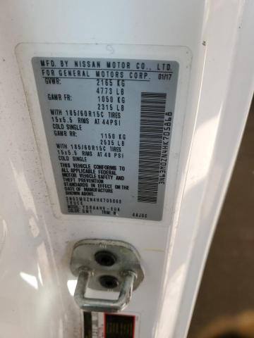 2017 CHEVROLET CITY EXPRE 3N63M0ZN4HK705868