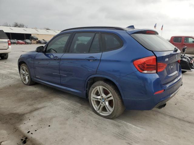 BMW X1 XDRIVE3 2013 blue station gas WBAVM5C57DVV90718 photo #3