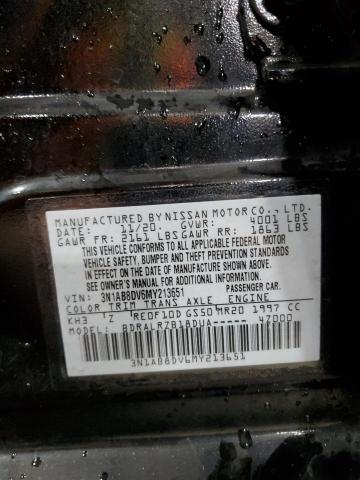 2021 NISSAN SENTRA SR - 3N1AB8DV6MY213651