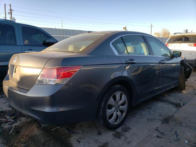 HONDA ACCORD EXL 2009 gray  gas 1HGCP26849A075133 photo #4