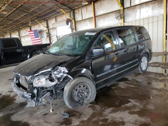 DODGE GRAND CARA 2015 black  flexible fuel 2C4RDGBG5FR724182 photo #1