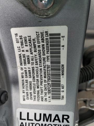 2016 HONDA CIVIC EX - 19XFC2F75GE072797