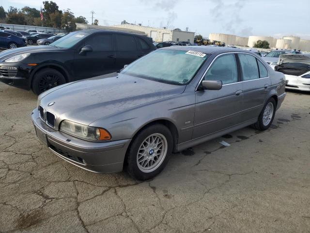 BMW 525 I AUTO 2002 gray sedan 4d gas WBADT43452GZ96384 photo #1