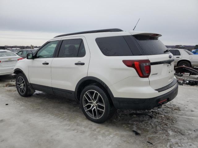 Vin: 1fm5k8gt7jgc68739, lot: 43932205, ford explorer sport 20182