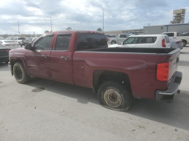 CHEVROLET SILVERADO 2014 burgundy 4dr ext gas 1GCRCREHXEZ313108 photo #3