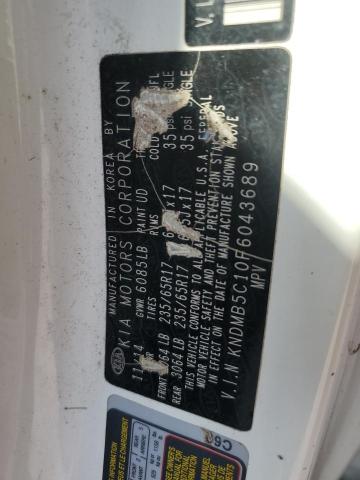 2015 KIA SEDONA LX - KNDMB5C10F6043689
