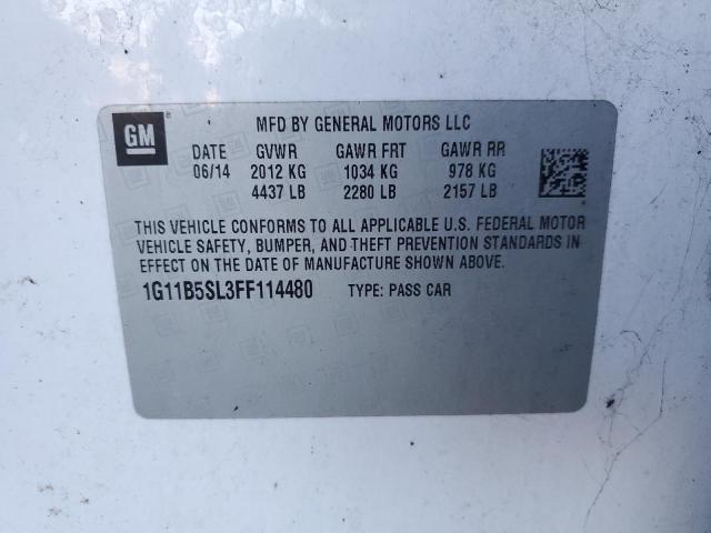 2015 CHEVROLET MALIBU LS - 1G11B5SL3FF114480