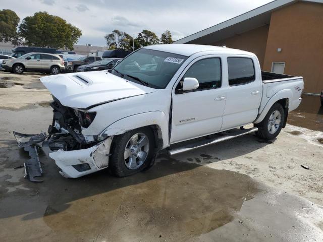 TOYOTA TACOMA DOU 2012 white  gas 3TMJU4GN2CM134656 photo #1