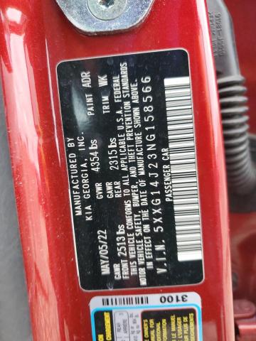 2022 KIA K5 LXS - 5XXG14J23NG158566