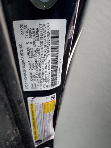 2020 HONDA ACCORD EX - 1HGCV1F45LA053713