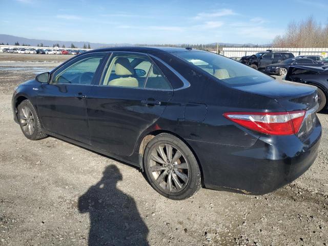 TOYOTA CAMRY HYBR 2015 black  hybrid engine 4T1BD1FK8FU146168 photo #3