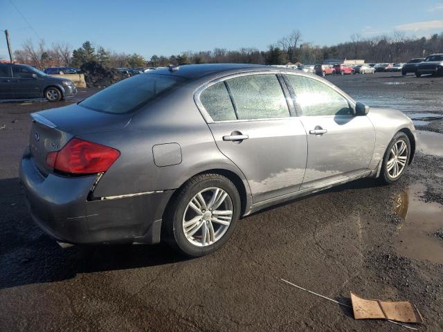 INFINITI G25 2012 gray  gas JN1DV6AR6CM861797 photo #4