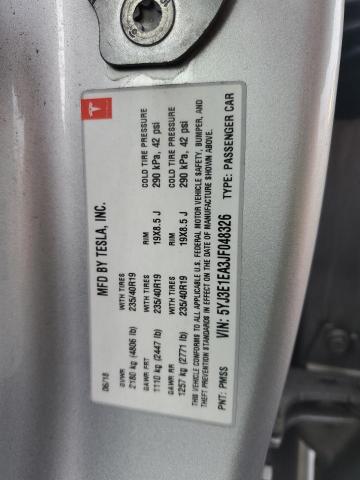 2018 TESLA MODEL 3 - 5YJ3E1EA3JF048326