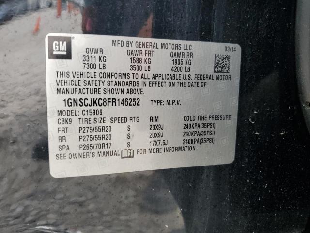 2015 CHEVROLET SUBURBAN C 1GNSCJKC8FR146252
