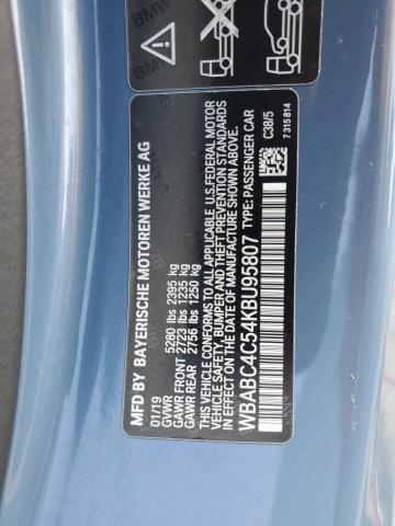 2019 BMW M850XI - WBABC4C54KBU95807