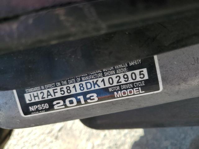 2013 HONDA NPS50 JH2AF5818DK102905