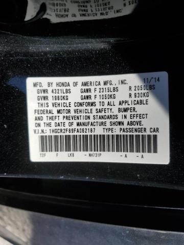 2015 HONDA ACCORD EXL - 1HGCR2F89FA062187