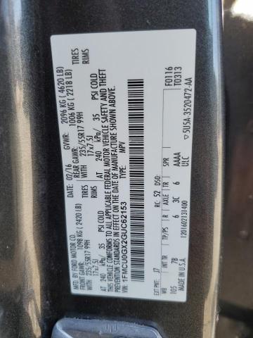 2016 FORD ESCAPE SE - 1FMCU0GX2GUC62153