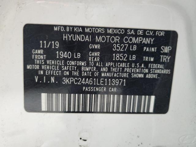 2020 HYUNDAI ACCENT SE - 3KPC24A61LE113971
