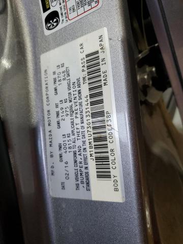 2016 MAZDA 3 SPORT - JM1BM1U73G1331444