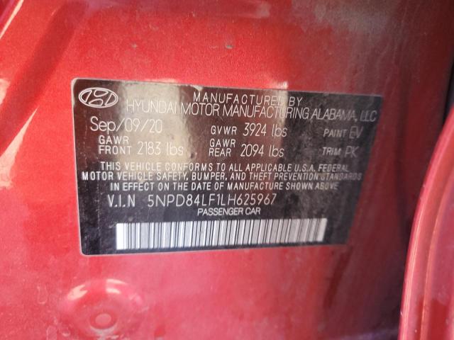 2020 HYUNDAI ELANTRA SE - 5NPD84LF1LH625967