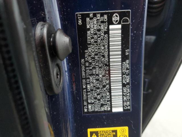 2017 TOYOTA MIRAI JTDBVRBD6HA002226