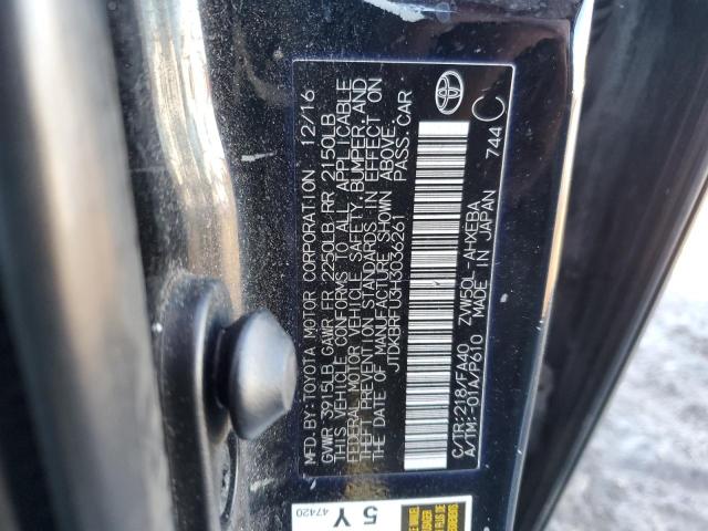 2017 TOYOTA PRIUS - JTDKBRFU3H3036261