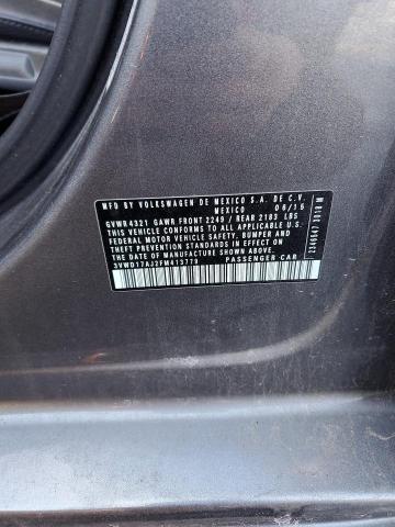 2015 VOLKSWAGEN JETTA SE - 3VWD17AJ2FM413779