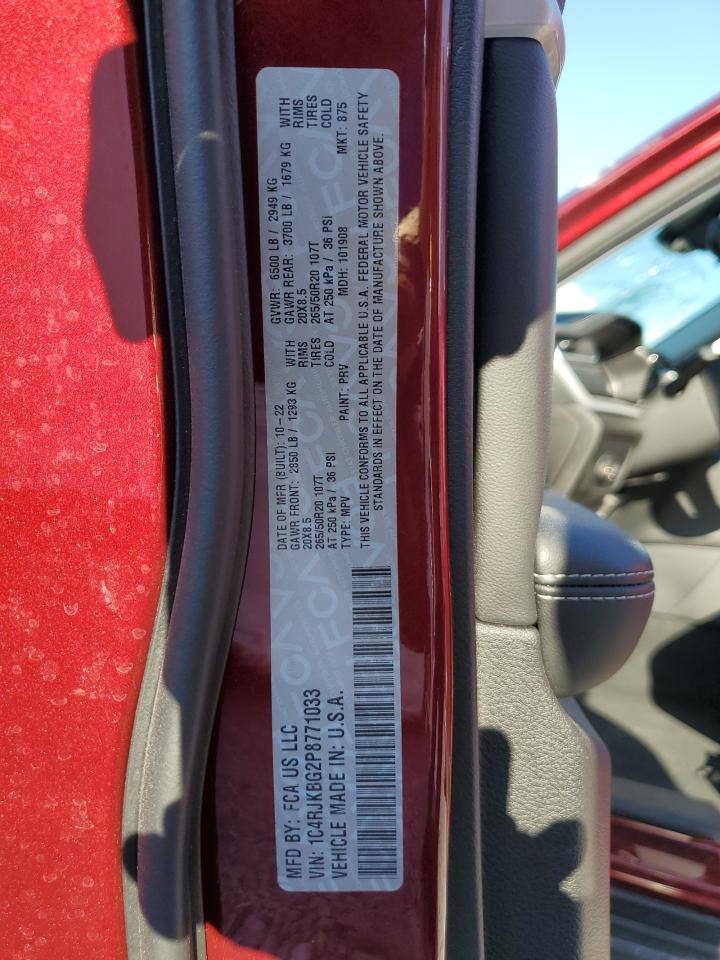 Lot #3087937273 2023 JEEP GRAND CHER