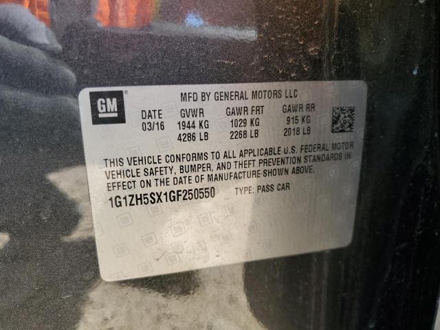 2016 CHEVROLET MALIBU PRE - 1G1ZH5SX1GF250550