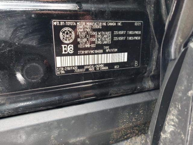 2021 TOYOTA RAV4 XLE - 2T3R1RFV1MC184699