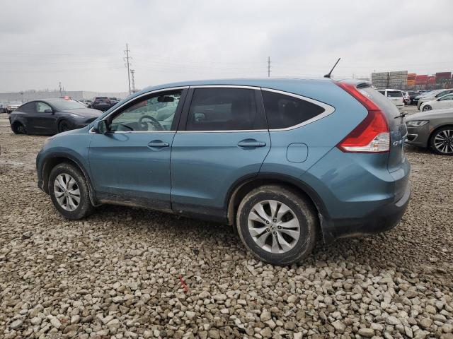 HONDA CR-V EX 2014 teal  gas 2HKRM3H51EH501101 photo #3