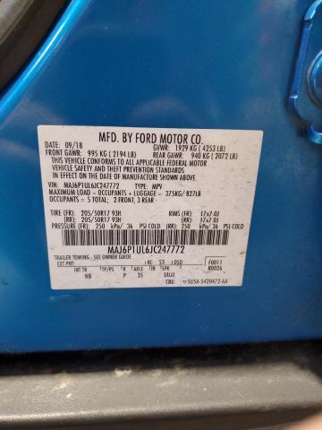 2018 FORD ECOSPORT S - MAJ6P1UL6JC247772