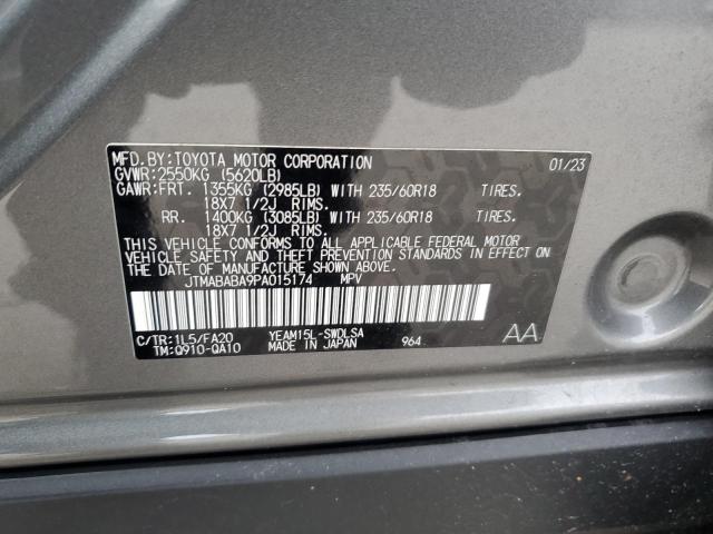 2023 SUBARU SOLTERRA P JTMABABA9PA015174