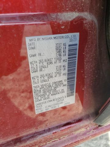 2024 NISSAN FRONTIER S - 1N6ED1EJ3RN610053